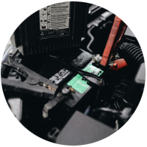 battery starter circle